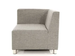Quick-Dry-Lounge Eck-Sofa, 3-teilig