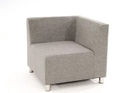 Quick-Dry-Lounge Eck-Sofa, 3-teilig