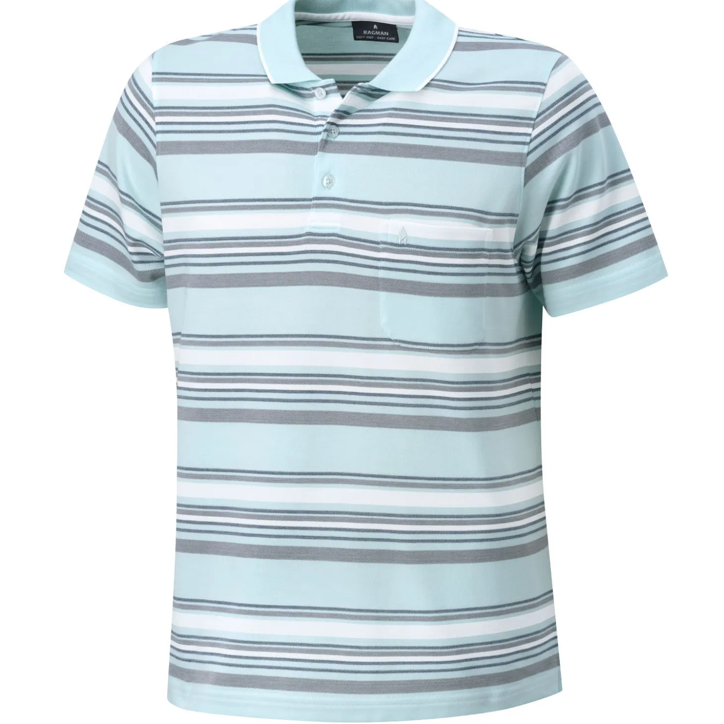 Ragman Herren Poloshirt