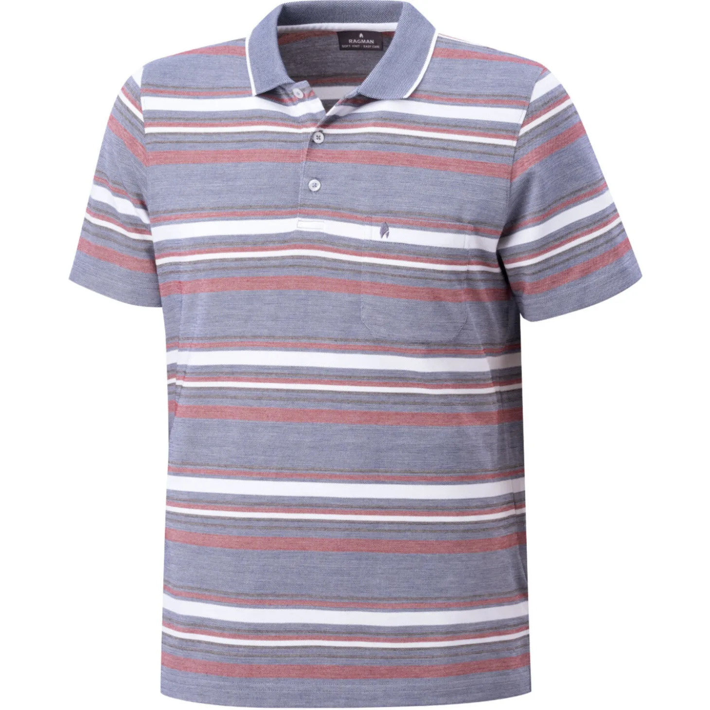 Ragman Herren Poloshirt