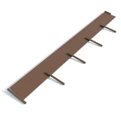 Rasenkante aus Metall 10er Pack à 100 cm