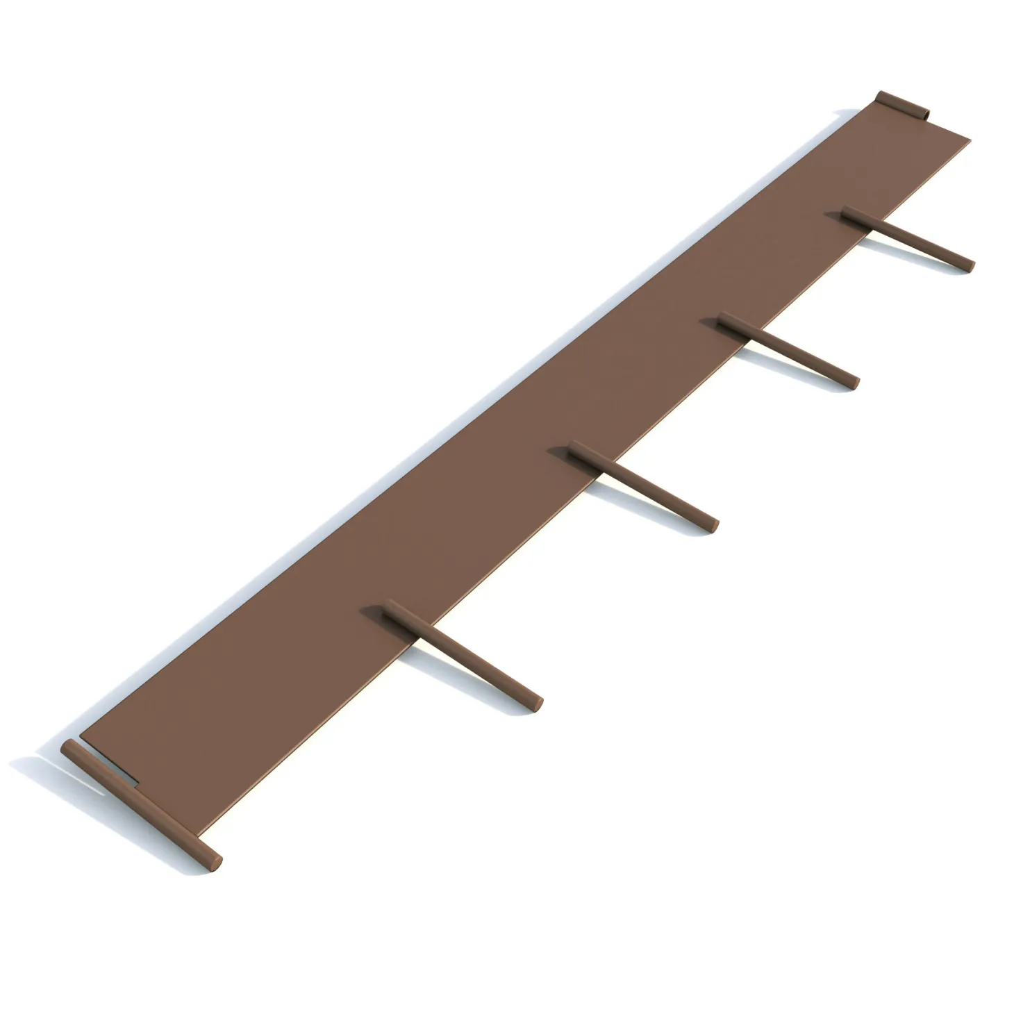 Rasenkante aus Metall 10er Pack à 100 cm