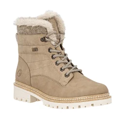 REMONTE Schnürstiefel aus Glattleder