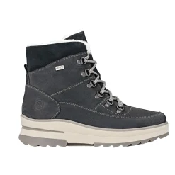 REMONTE Schnürstiefel aus Nubukleder