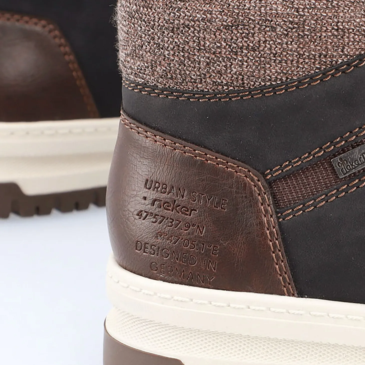 RIEKER Kurzstiefel für Herren aus pflegeleichtem Softmaterial