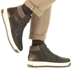 RIEKER Kurzstiefel für Herren aus pflegeleichtem Softmaterial