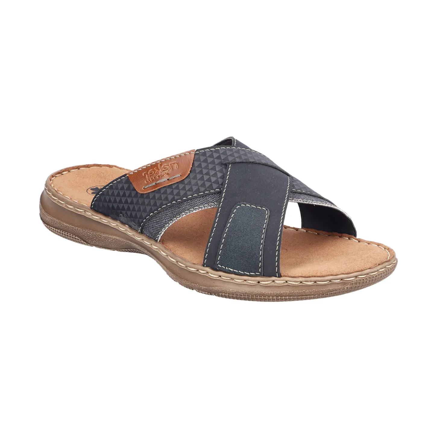 RIEKER Pantolette für Herren aus Softmaterial