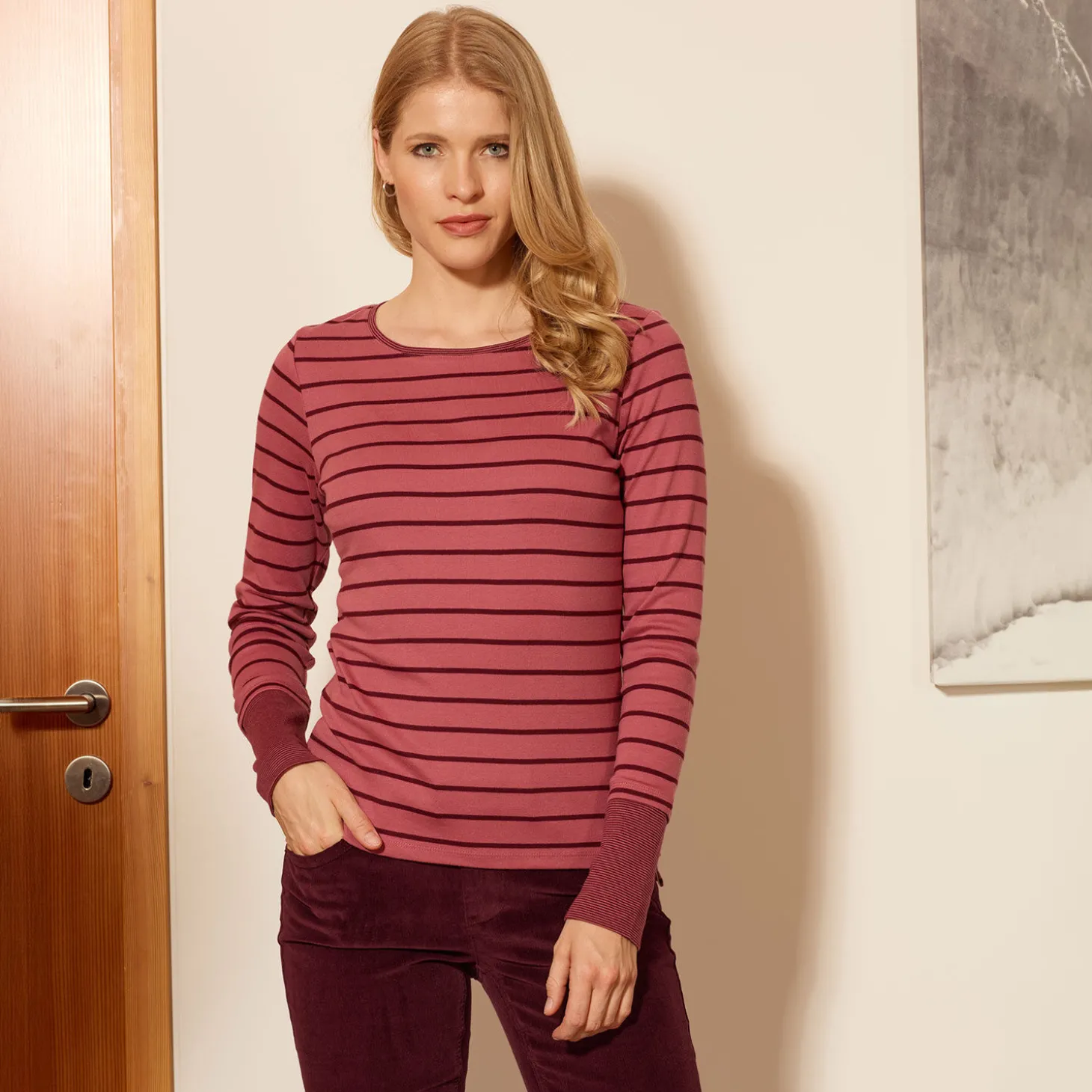 Ringelshirt langarm