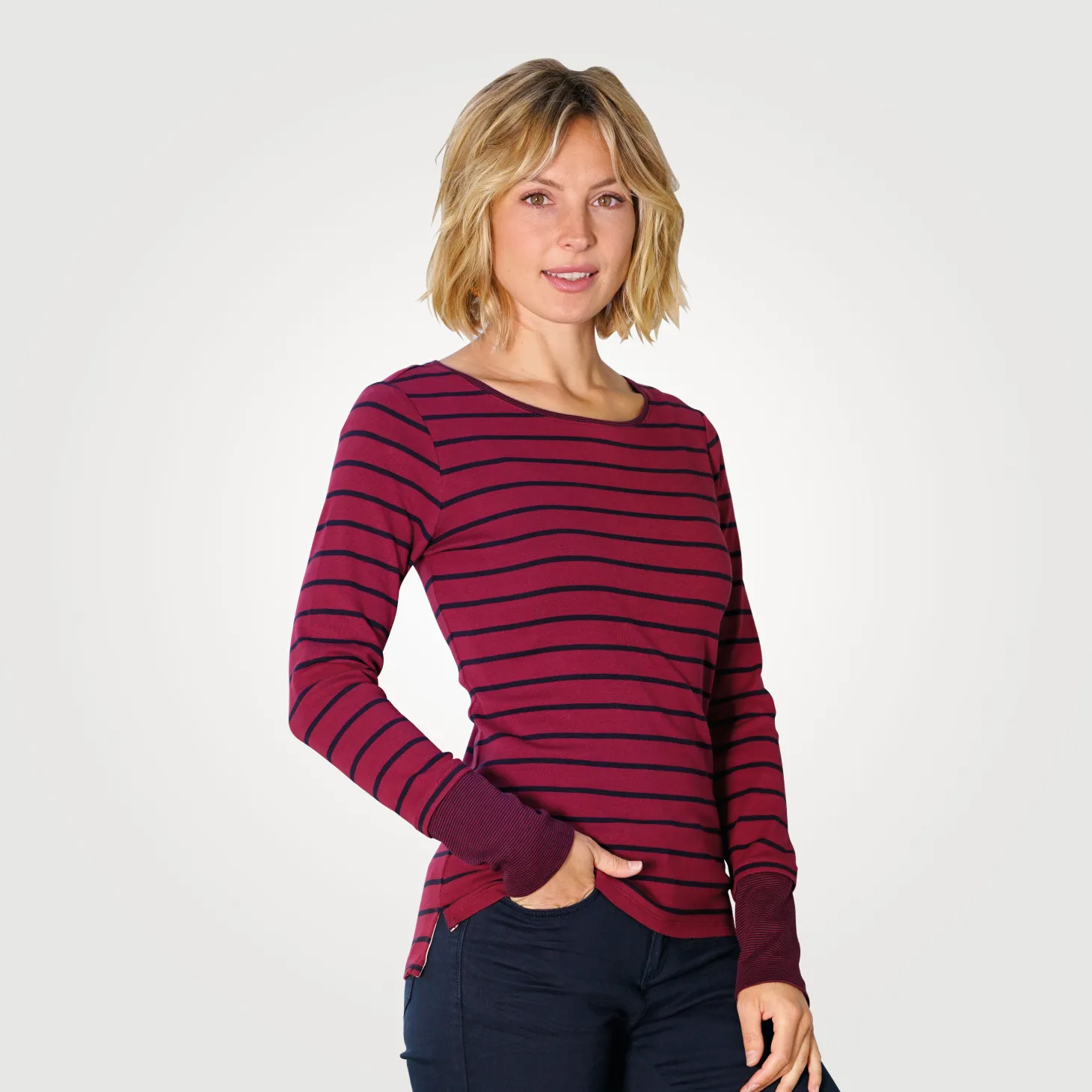 Ringelshirt langarm