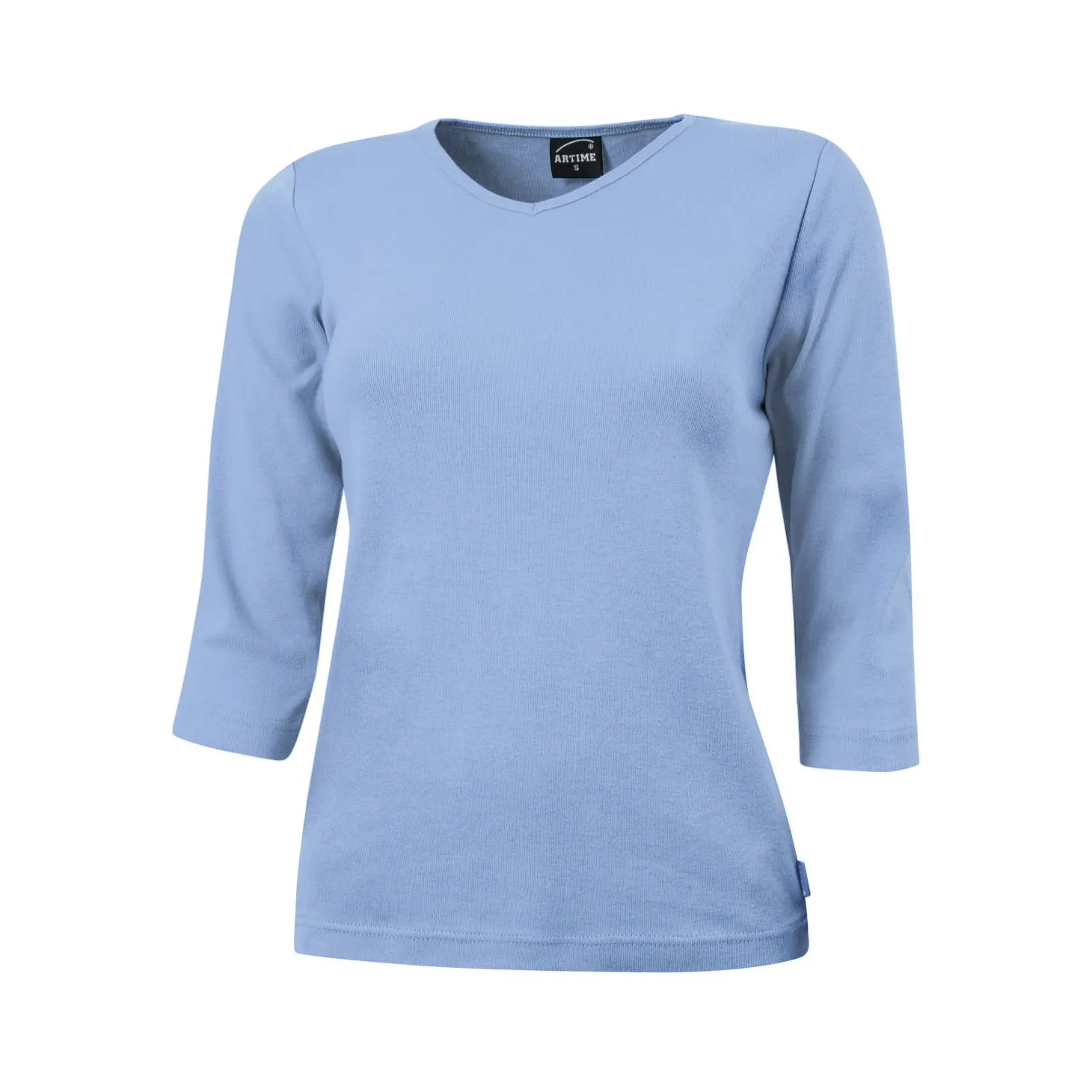 Ripp V-Neck 3/4 Arm Shirt