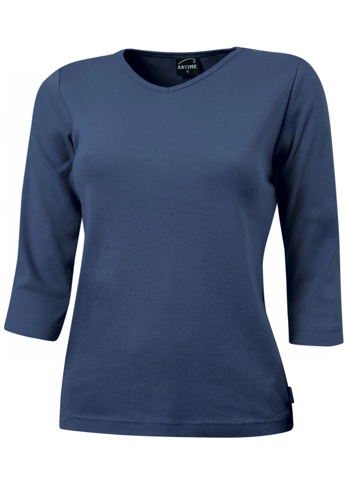 Ripp V-Neck 3/4 Arm Shirt
