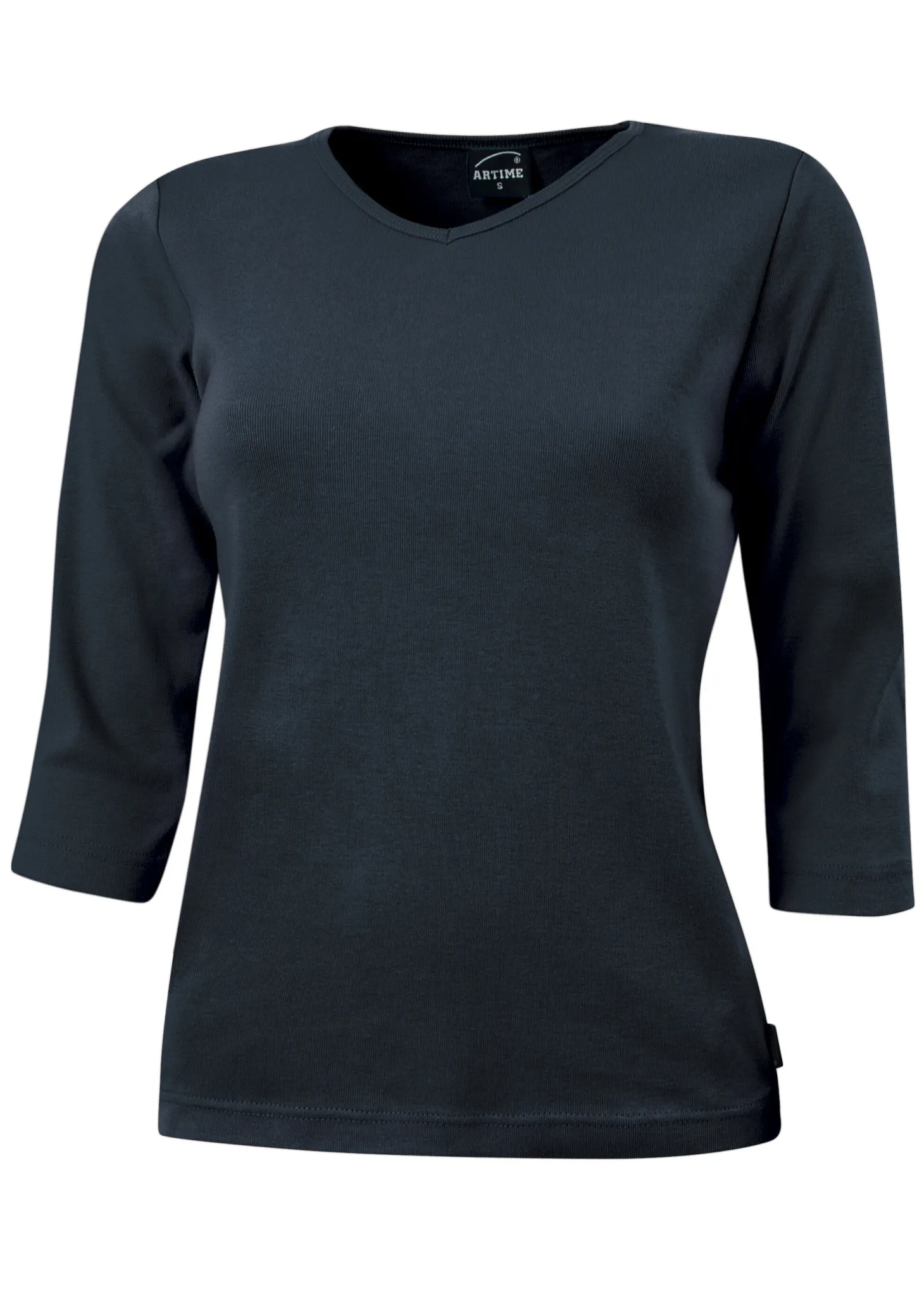 Ripp V-Neck 3/4 Arm Shirt