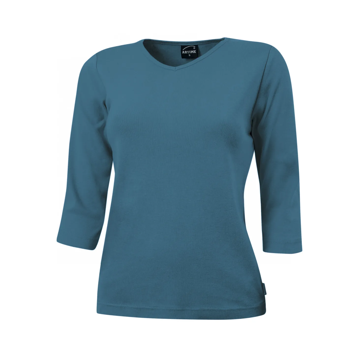 Ripp V-Neck 3/4 Arm Shirt