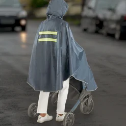 Rollator-Regencape wind- und wasserdicht
