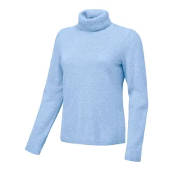 Rollkragenpullover Damen aus Kaschmir GOTS