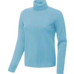 Rollkragenpullover Damen aus Kaschmir GOTS