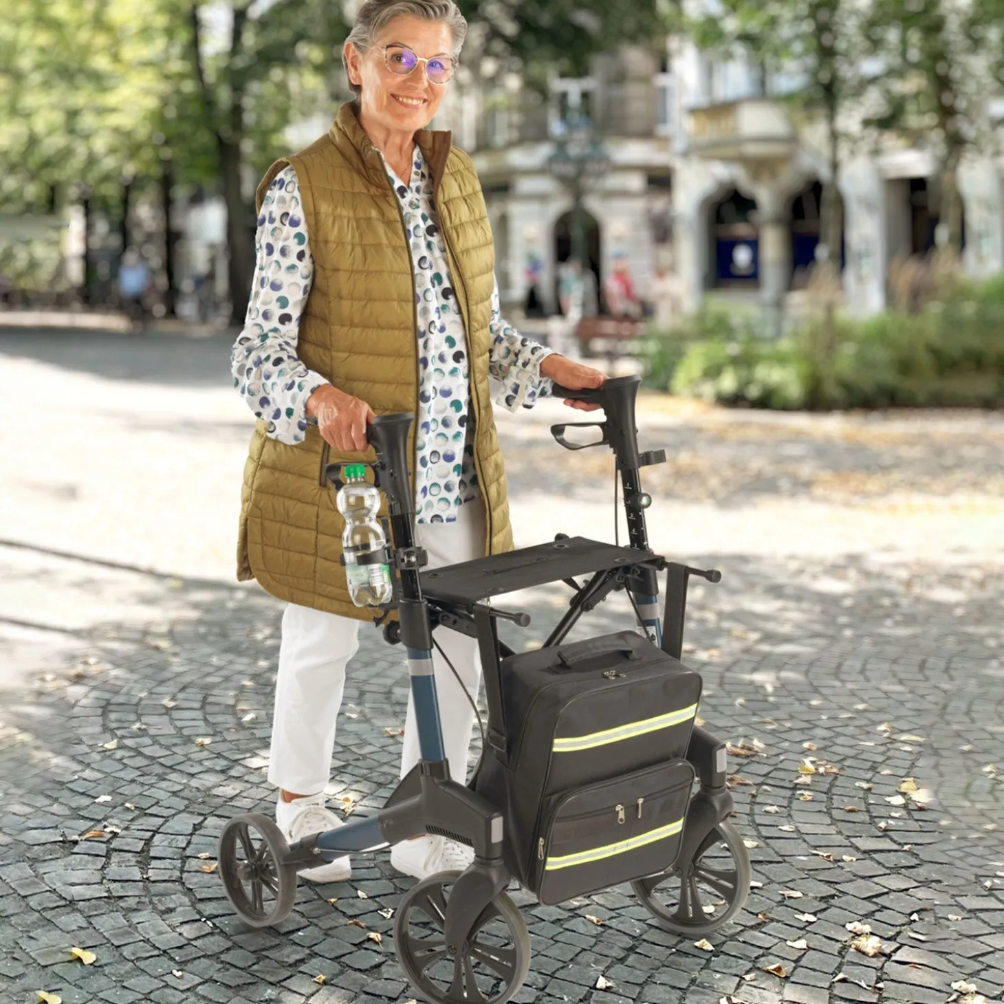 Rollstuhl-Rollator-Tasche 30.5x19x36 cm
