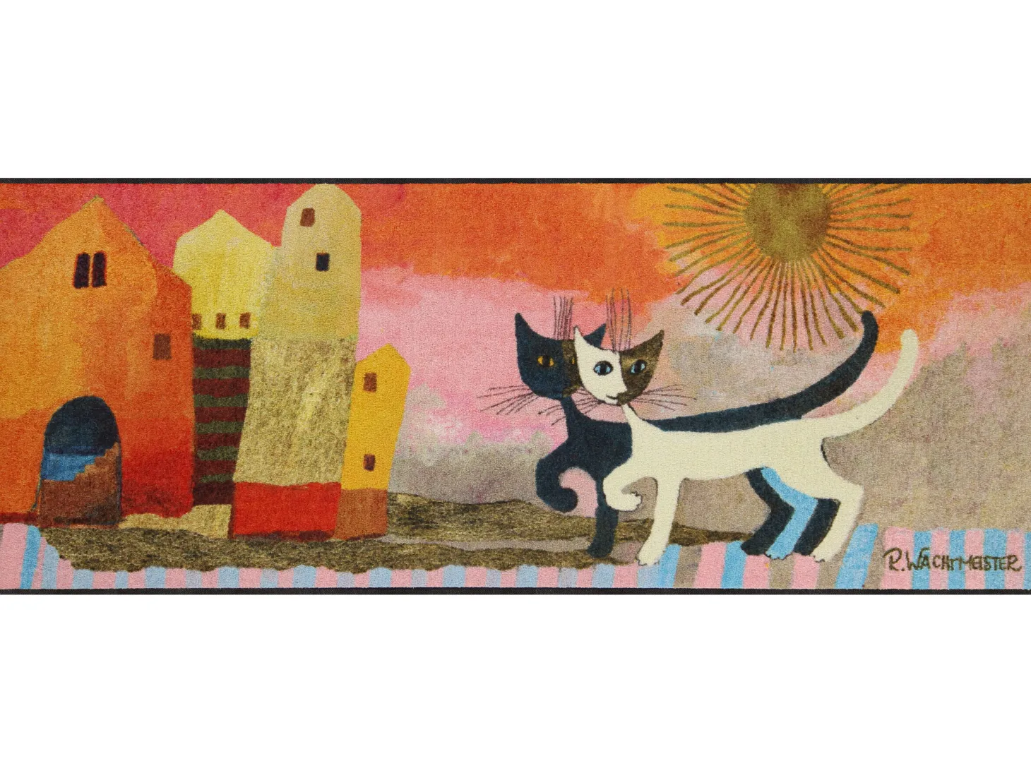 Rosina Wachtmeister Türvorlage Camminata al mattino 75x190 cm