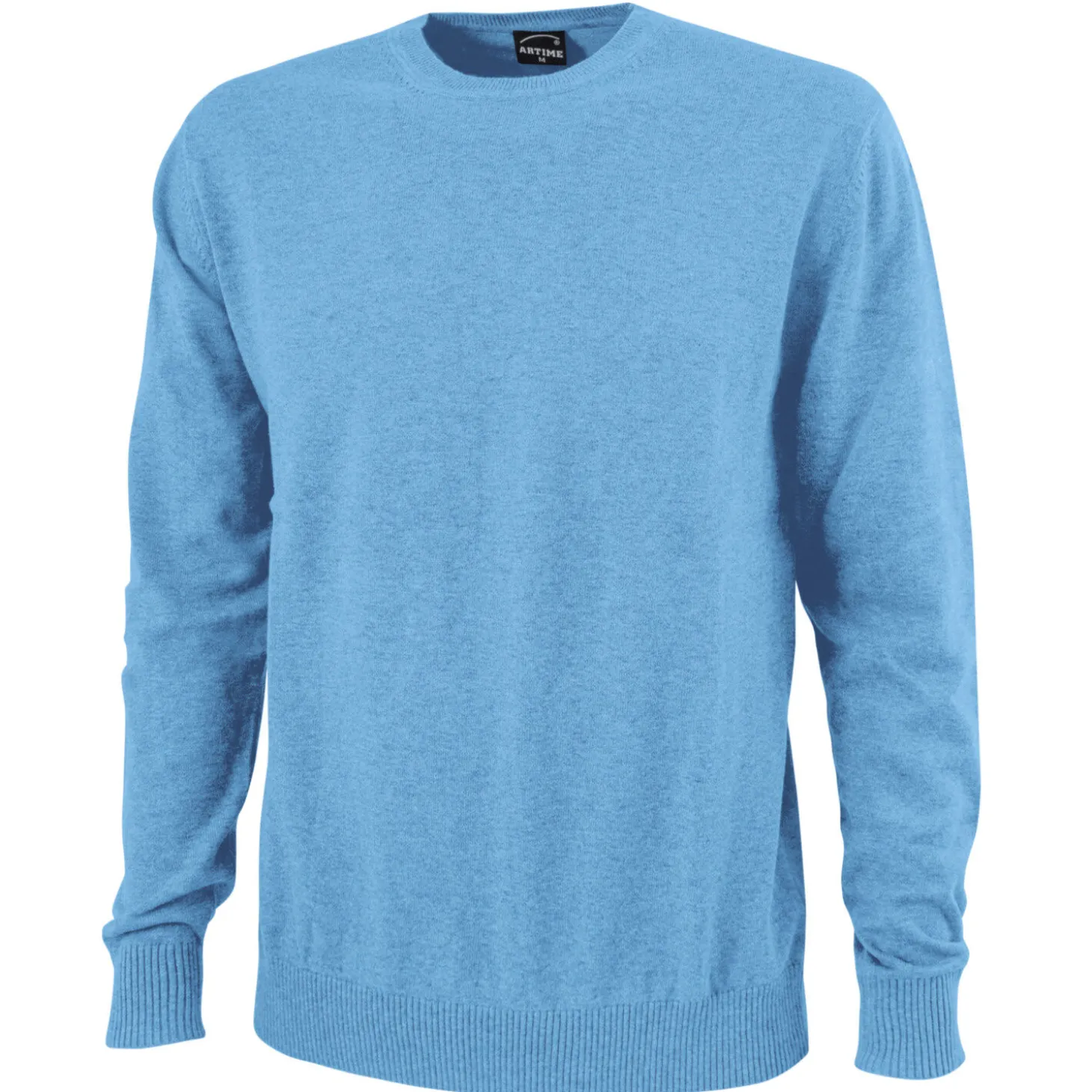 Rundhals-Pullover Baumwolle