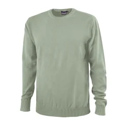 Rundhals-Pullover Baumwolle