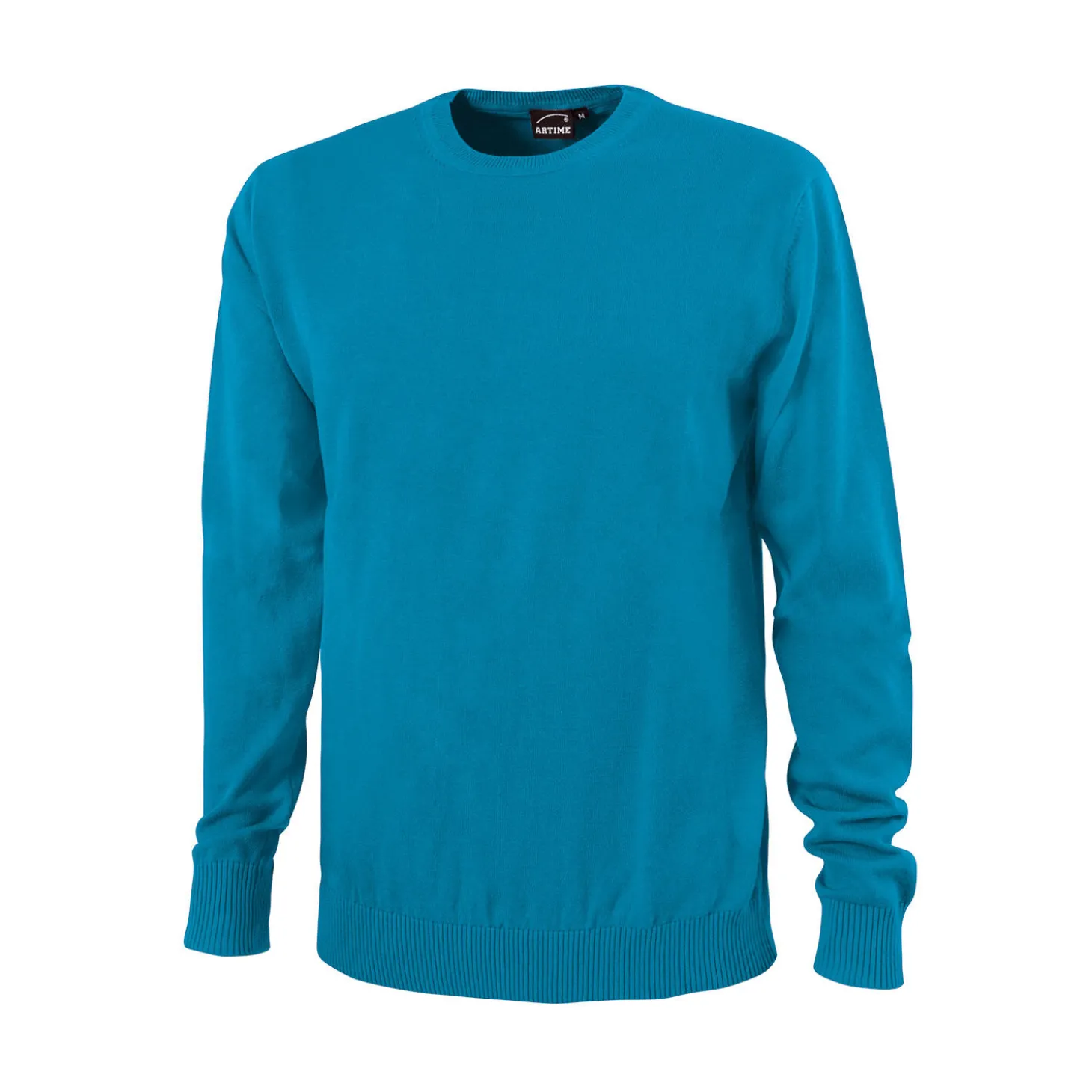 Rundhals-Pullover Baumwolle