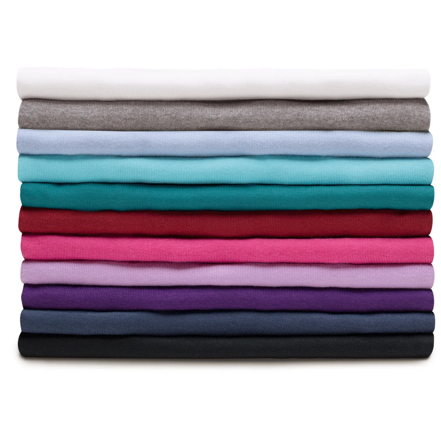 Rundhals-Shirt langarm