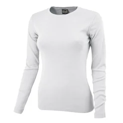 Rundhals-Shirt langarm