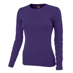 Rundhals-Shirt langarm