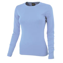 Rundhals-Shirt langarm