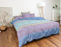 Satin Bettwäsche mit indischem Muster
