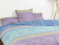 Satin Bettwäsche mit indischem Muster