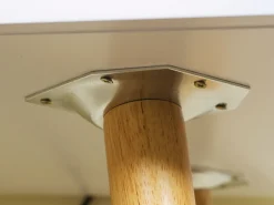 Schminktisch mit Hocker, weiss