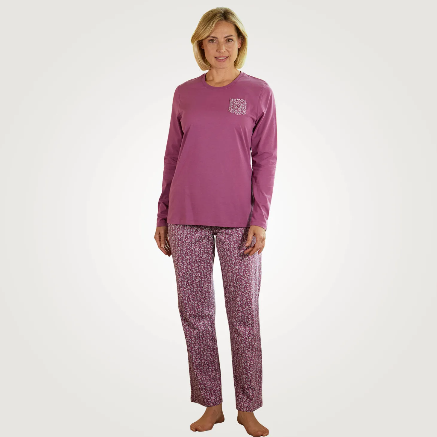 Schönes Langarm-Pyjama von Artime für Damen