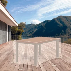 Schutzhülle für Einzeltisch, 110x220x70 cm