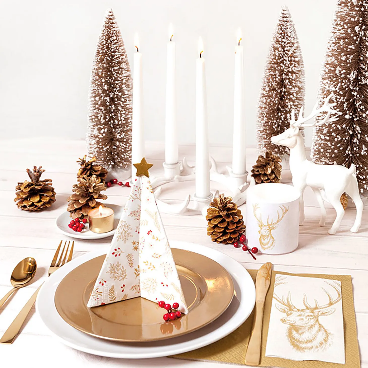 Servietten Classic Deer