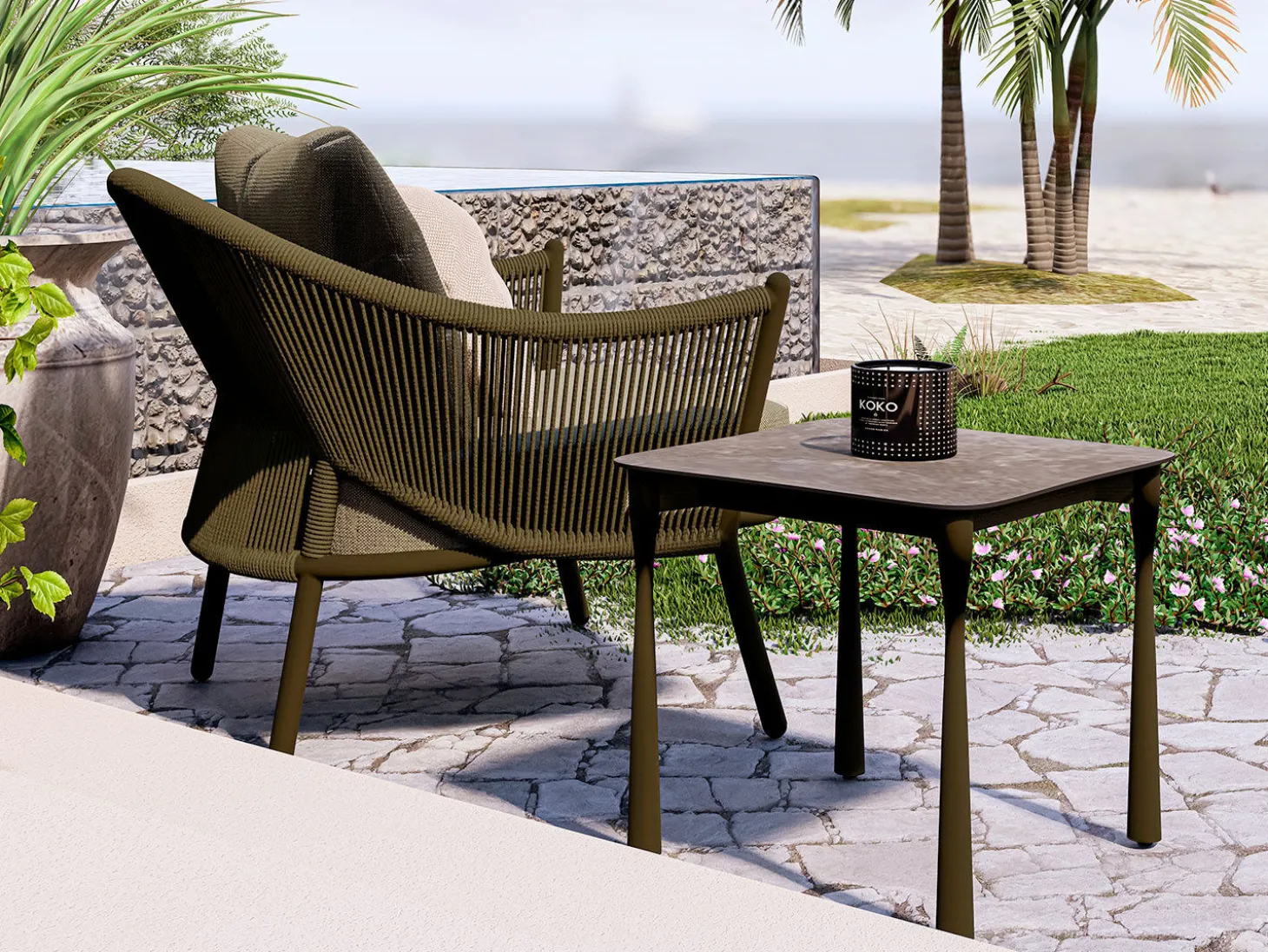 Sessel Flyer mit Quick-Dry-Schaumstoff