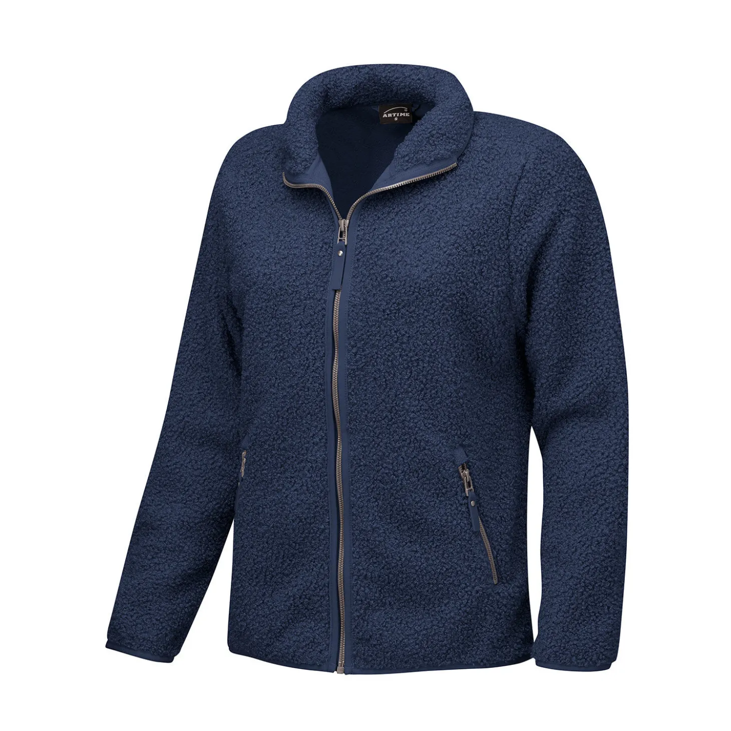 Sherpa Fleece Jacke Damen wärmend