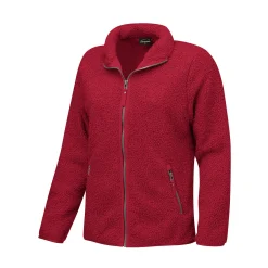 Sherpa Fleece Jacke Damen wärmend