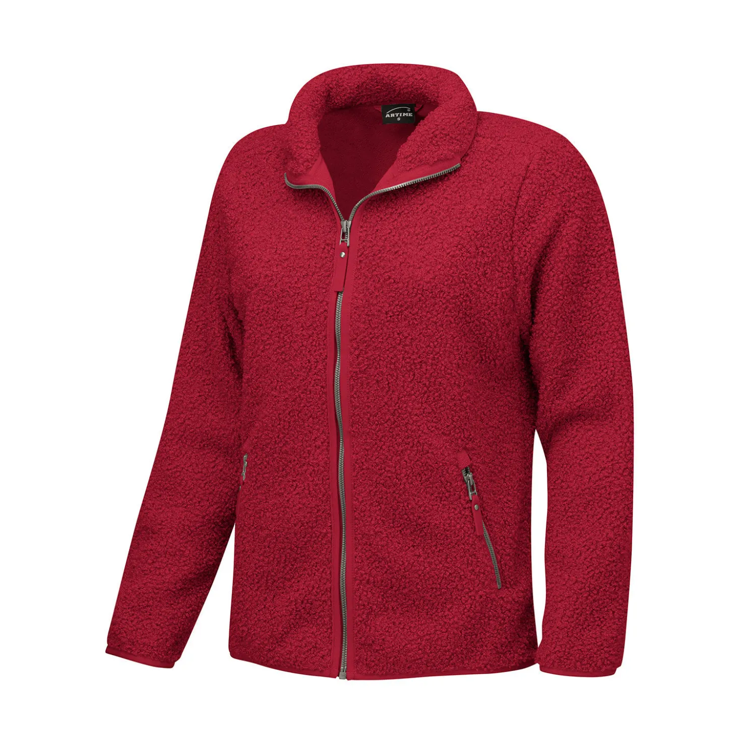 Sherpa Fleece Jacke Damen wärmend