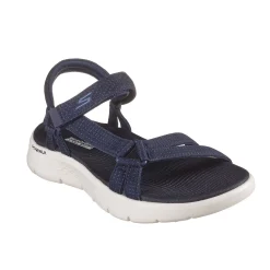 SKECHERS GO WALK Sandale aus weichem Textil