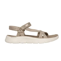 SKECHERS GO WALK Sandale aus weichem Textil