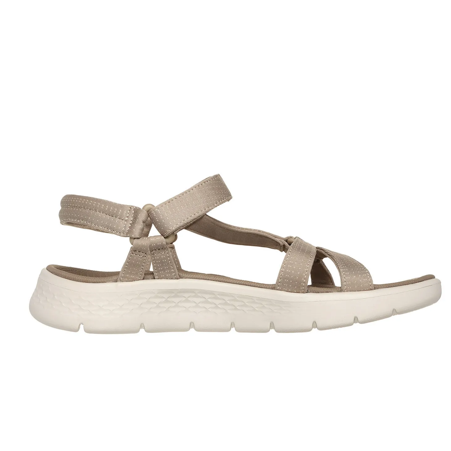 SKECHERS GO WALK Sandale aus weichem Textil