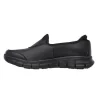 SKECHERS Schlupfschuh aus Leder schwarz