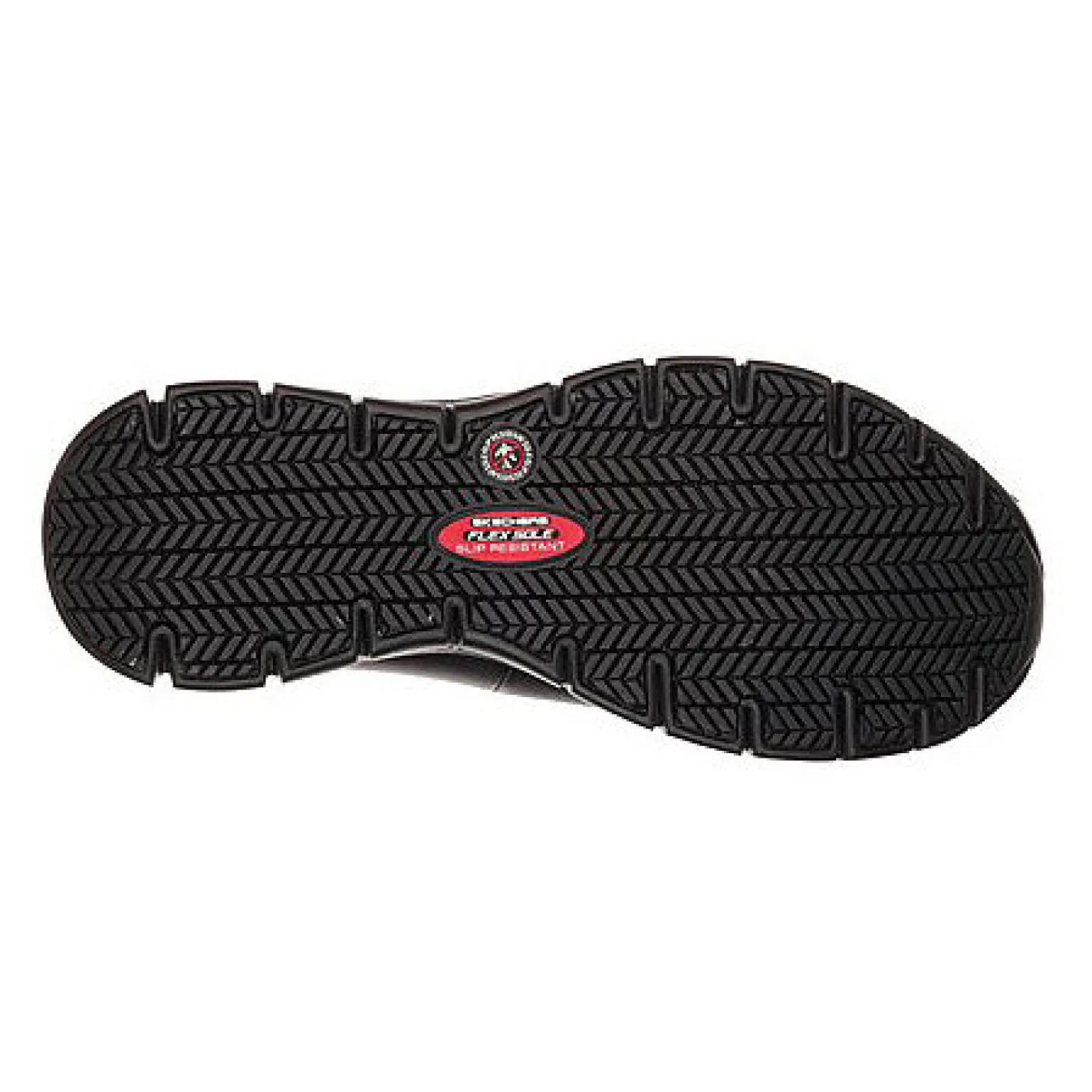 SKECHERS Schlupfschuh aus Leder schwarz