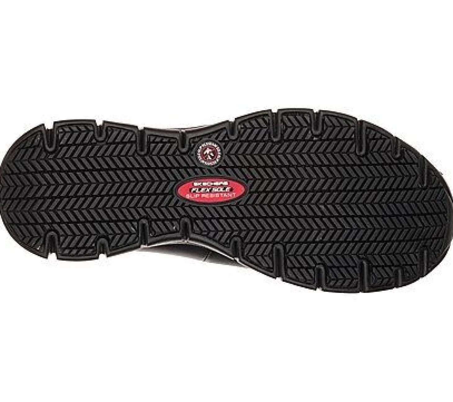 SKECHERS Schlupfschuh aus Leder schwarz