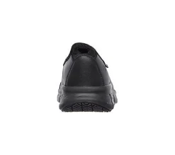 SKECHERS Schlupfschuh aus Leder schwarz