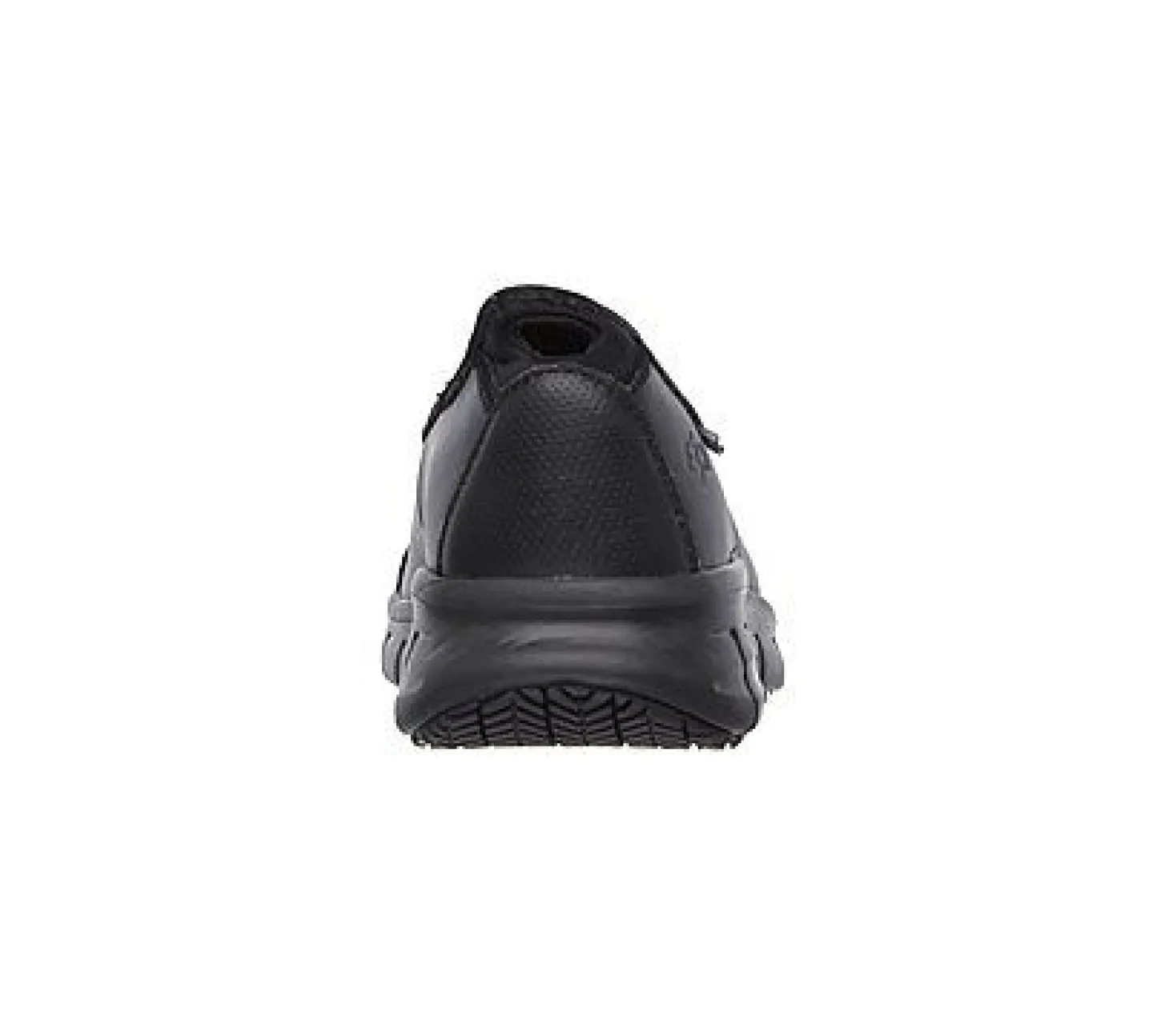 SKECHERS Schlupfschuh aus Leder schwarz