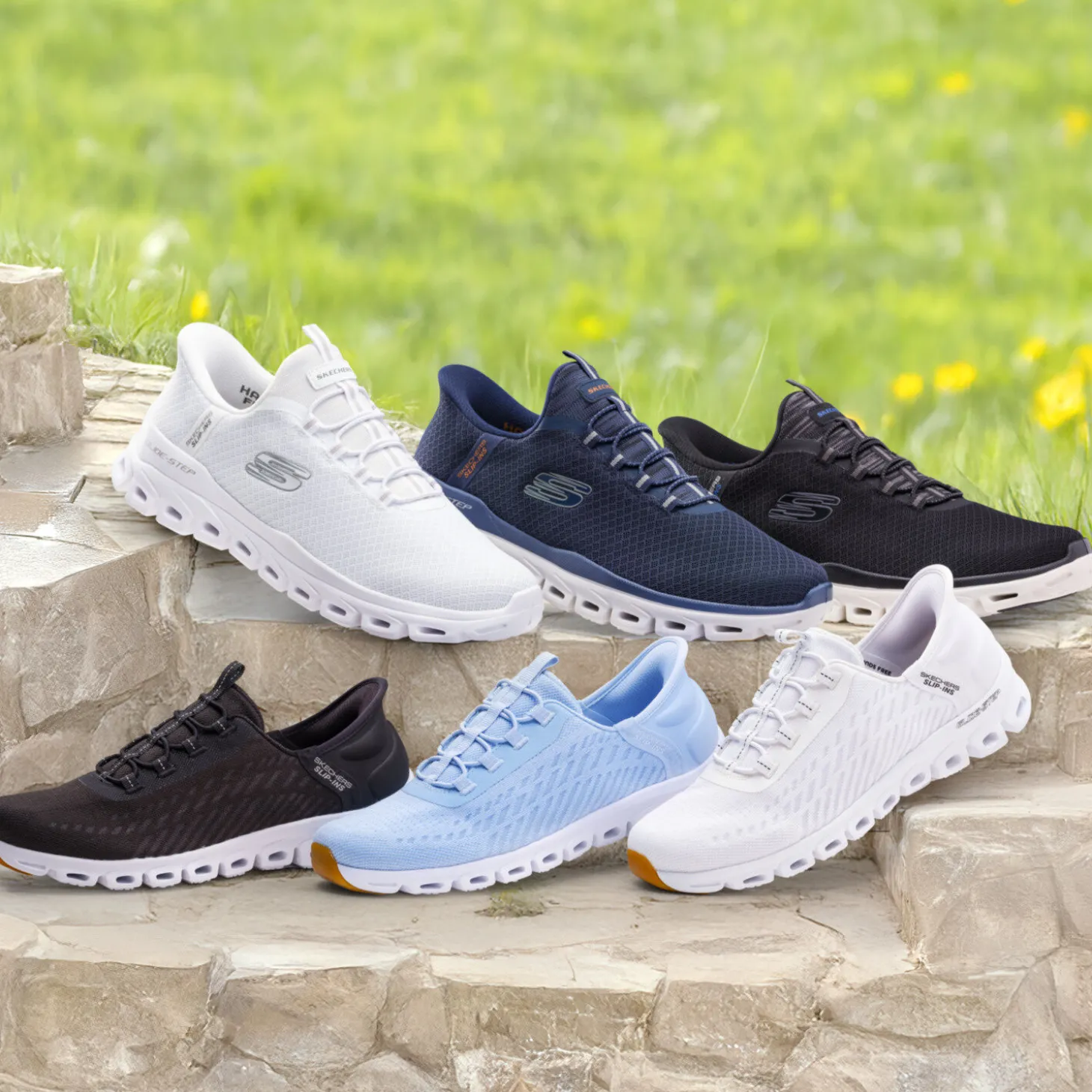 SKECHERS SLIP INS GLIDE STEP Sneaker für Herren