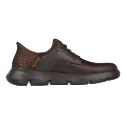 SKECHERS SLIP INS Schlupfschuh für Herren aus Glattleder