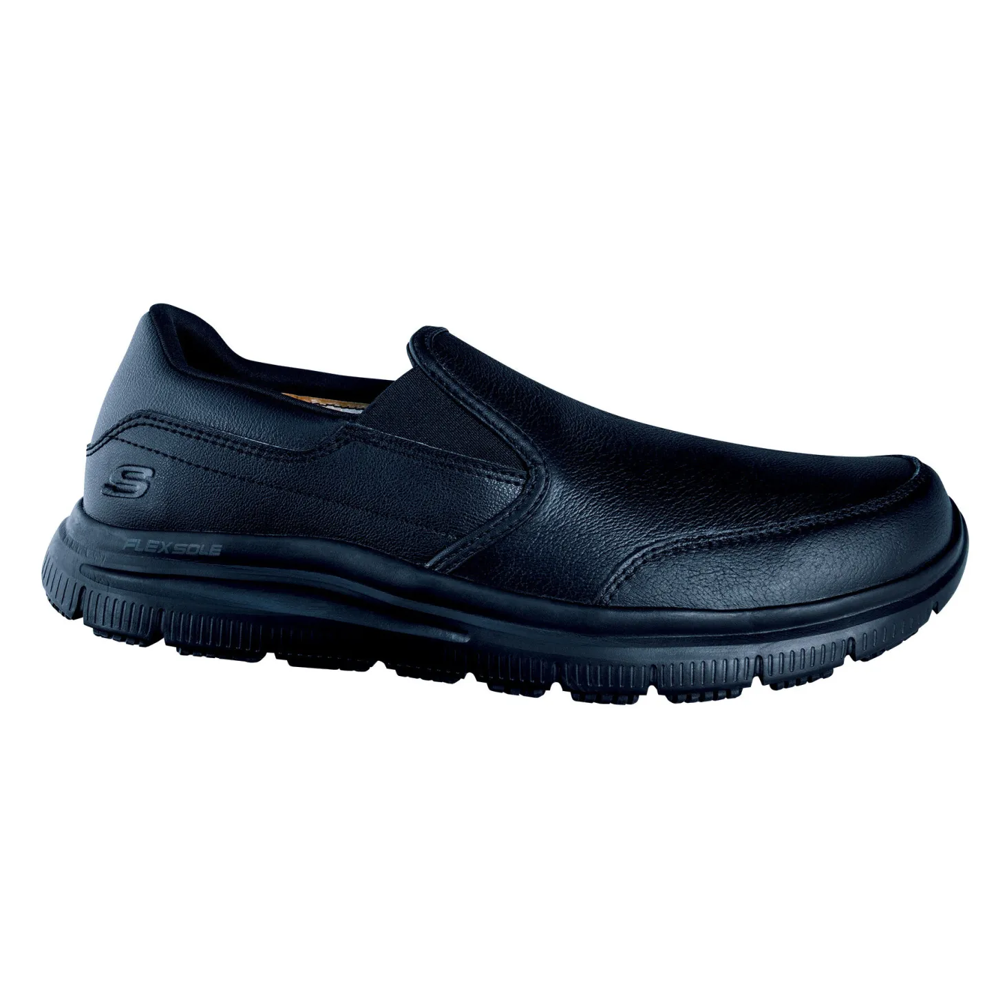 SKECHERS Slippers für Herren aus Leder